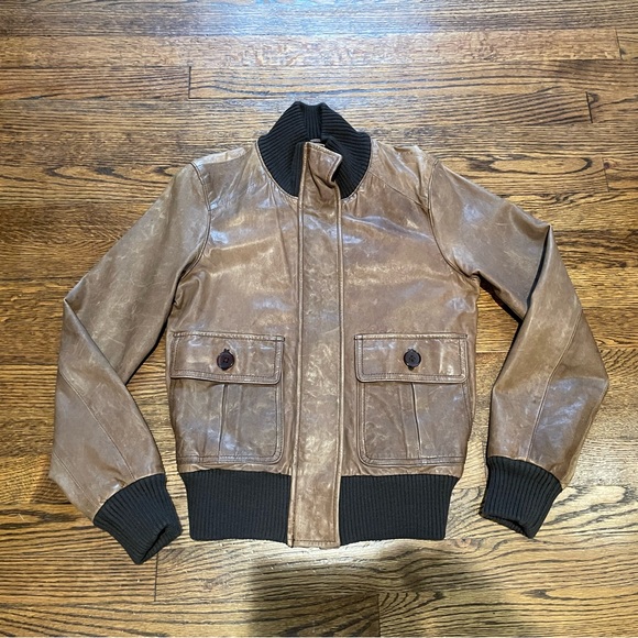 Vintage Gap Leather Jacket - Picture 3 of 12